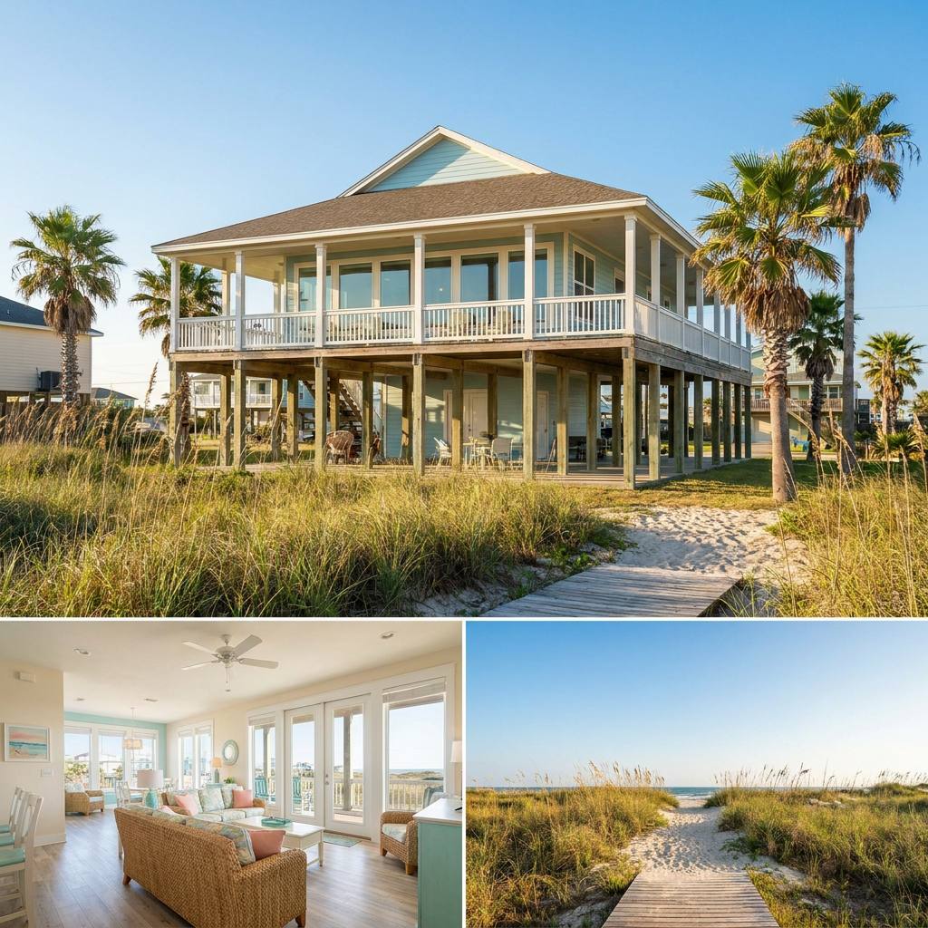 Port Aransas — illustrative coastal scene
